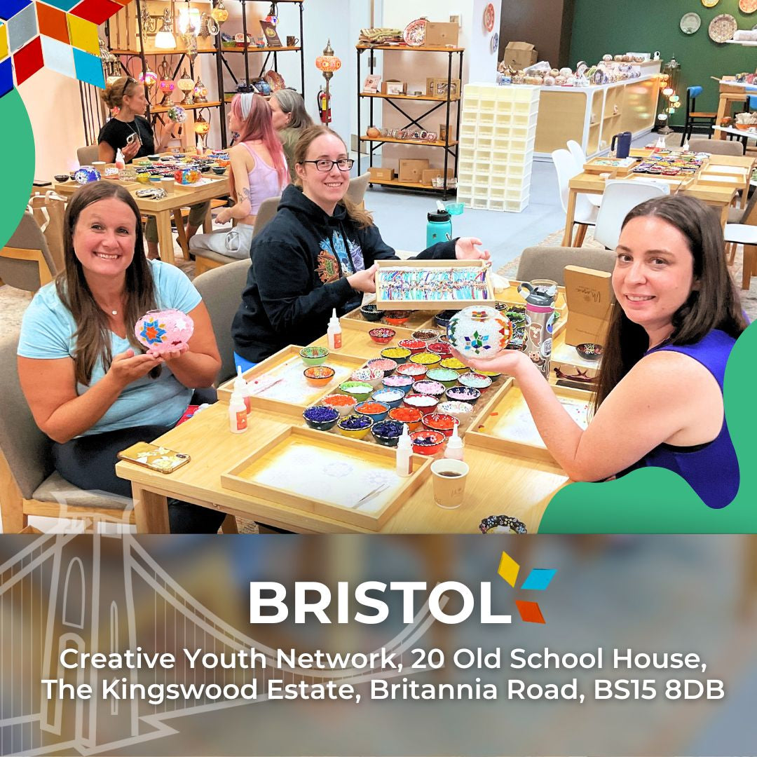 Corporate Events for Team Building, Pop Up Workshop for mosaic art, Art-craft in Bristol